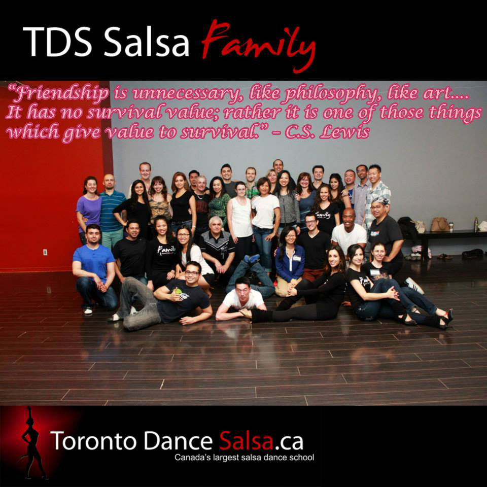 Toronto Dance Salsa | Friendship is unnecessary, like ...